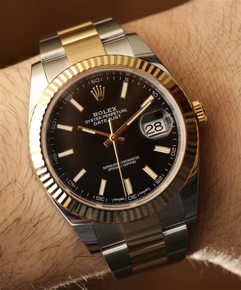 rolex datejust ii two tone